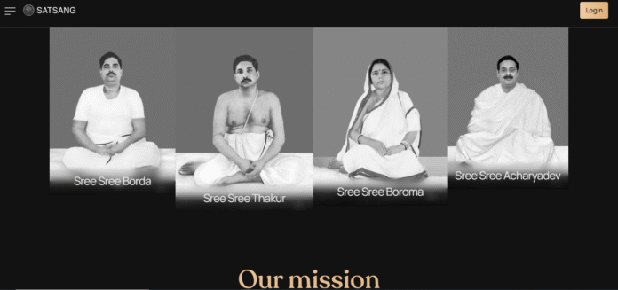satsang front page
